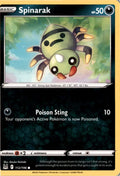 Spinarak #112/196 - Lost Origin - Pokemon - Common - Near Mint