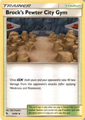 Brock’s Pewter City Gym #54/68 - Hidden Fates - Pokemon - Uncommon - Near Mint