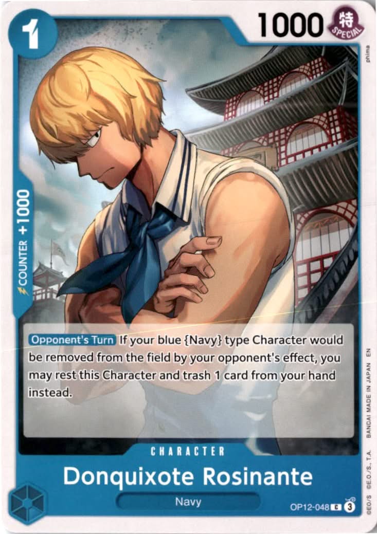 Donquixote Rosinante #OP12-048 - Legacy of the Master - One Piece Card Game - Common - Near Mint