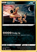 Sandile #107/185 - Vivid Voltage - Pokemon - Common - Near Mint