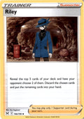 Riley #166/196 - Lost Origin - Pokemon - Uncommon - Near Mint