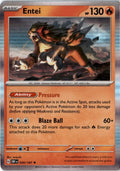 Entei #030/197 - Obsidian Flames - Pokemon - Rare - Near Mint