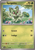 Sprigatito #013/198 - Scarlet & Violet - Pokemon - Common - Near Mint