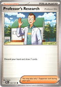 Professor's Research [Professor Elm] #123/131 - Prismatic Evolutions - Pokemon - Common - Near Mint