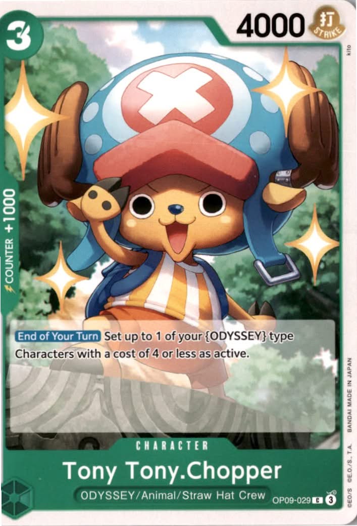 Tony Tony.Chopper #OP09-029 - Emperors in the New World - One Piece Card Game - Common - Near Mint