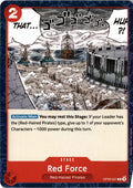 Red Force #OP09-021 - Emperors in the New World - One Piece Card Game - Common - Near Mint