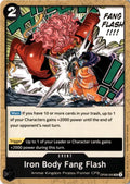 Iron Body Fang Flash #OP08-095 - Two Legends - One Piece Card Game - Uncommon - Near Mint