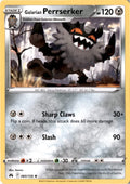 Galarian Perrserker #085/159 - Crown Zenith - Pokemon - Rare - Near Mint