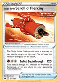 Single Strike Scroll of Piercing #154/198 - Chilling Reign - Pokemon - Uncommon - Near Mint