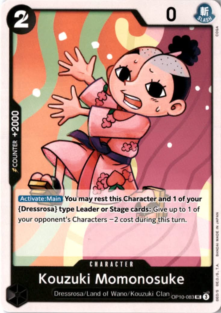 Kouzuki Momonosuke #OP10-083 - Royal Blood - One Piece Card Game - Uncommon - Near Mint