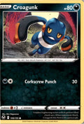 Croagunk #109/195 - Silver Tempest - Pokemon - Common - Near Mint