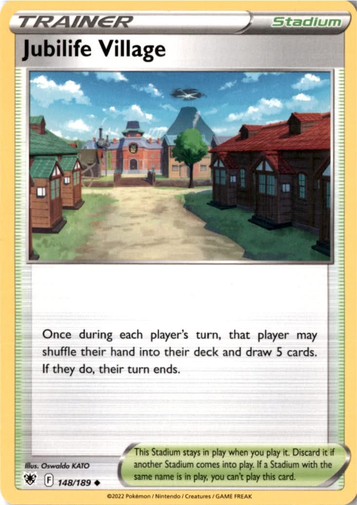 Jubilife Village #148/189 - Astral Radiance - Pokemon - Uncommon - Near Mint