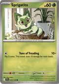 Sprigatito #016/159 - Journey Together - Pokemon - Common - Near Mint
