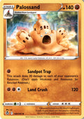 Palossand #100/195 - Silver Tempest - Pokemon - Uncommon - Near Mint