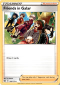 Friends in Galar #140/172 - Brilliant Stars - Pokemon - Uncommon - Near Mint