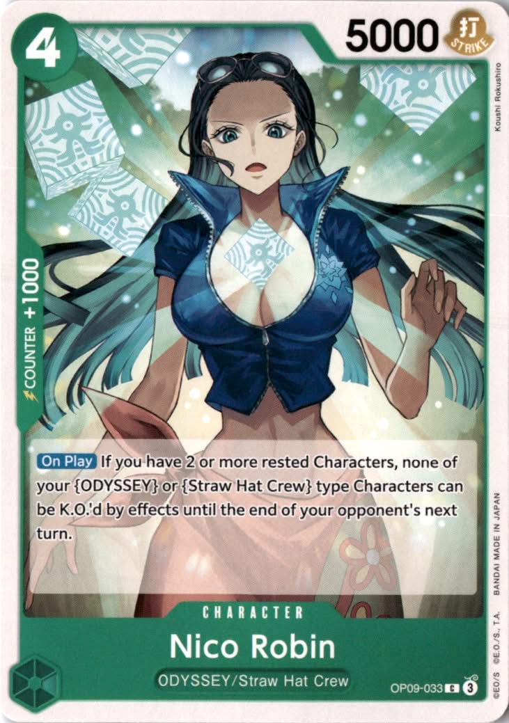 Nico Robin #OP09-033 - Emperors in the New World - One Piece Card Game - Common - Near Mint