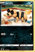 Sandile #111/195 - Silver Tempest - Pokemon - Common - Near Mint