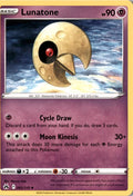Lunatone #062/159 - Crown Zenith - Pokemon - Uncommon - Near Mint