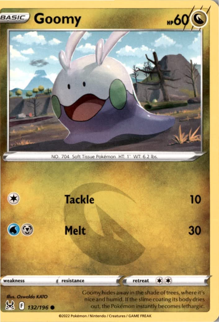 Goomy #132/196 - Lost Origin - Pokemon - Common - Near Mint