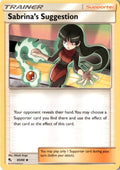 Sabrina’s Suggestion #65/68 - Hidden Fates - Pokemon - Uncommon - Near Mint