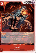 Heat #OP09-007 - Emperors in the New World - One Piece Card Game - Common - Near Mint