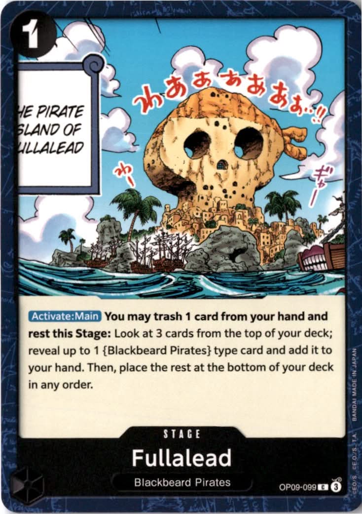 Fullalead #OP09-099 - Emperors in the New World - One Piece Card Game - Common - Near Mint