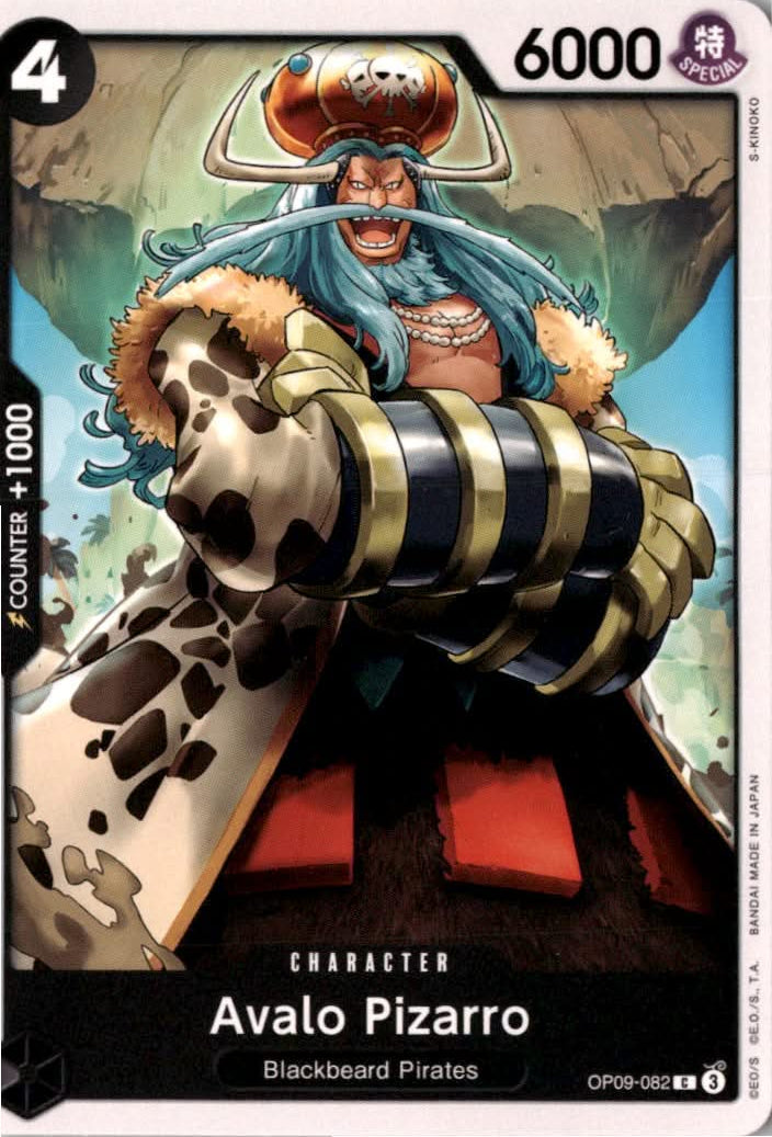 Avalo Pizarro #OP09-082 - Emperors in the New World - One Piece Card Game - Common - Near Mint
