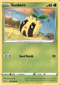 Sunkern #007/159 - Crown Zenith - Pokemon - Common - Near Mint