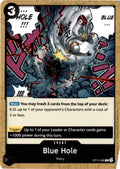 Blue Hole #OP11-098 - A Fist of Divine Speed - One Piece Card Game - Common - Near Mint