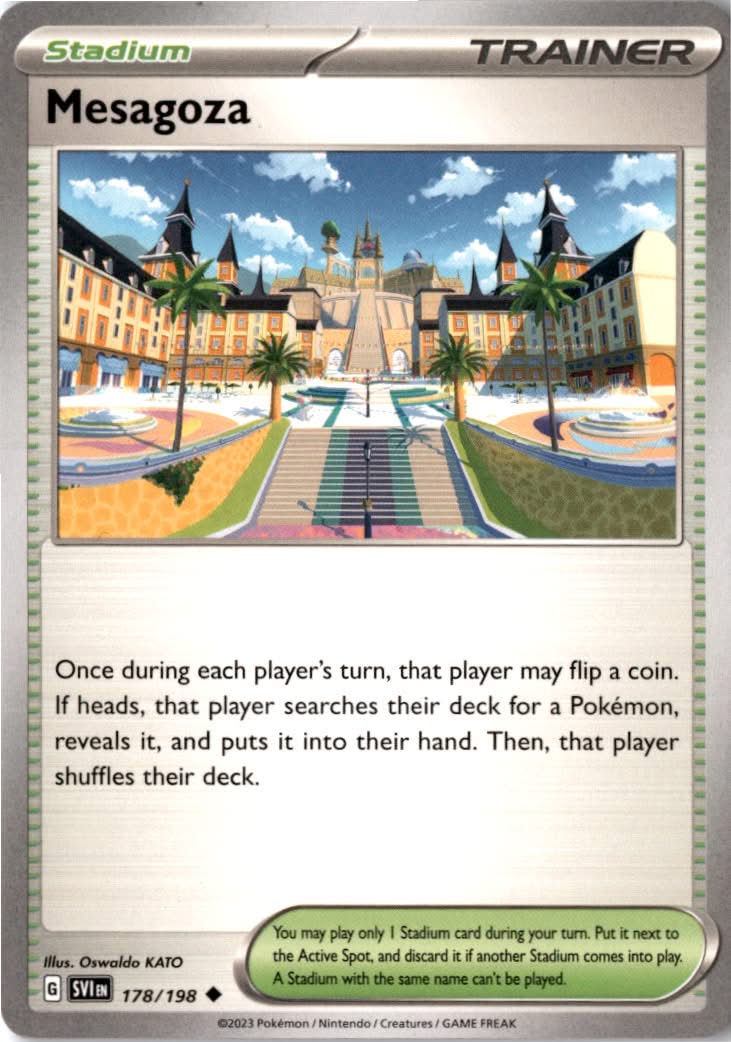 Mesagoza #178/198 - Scarlet & Violet - Pokemon - Uncommon - Near Mint