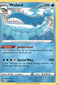 Wailord #038/195 - Silver Tempest - Pokemon - Uncommon - Near Mint