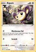Aipom #144/196 - Lost Origin - Pokemon - Common - Near Mint
