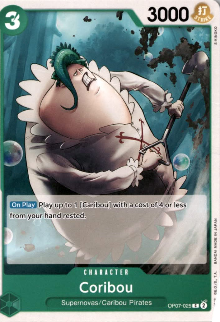Coribou #OP07-025 - 500 Years in the Future - One Piece Card Game - Common - Near Mint