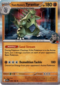 Team Rocket's Tyranitar #096/182 - Destined Rivals - Pokemon - Rare - Near Mint