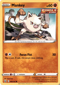 Mankey #66/163 - Battle Styles - Pokemon - Common - Near Mint