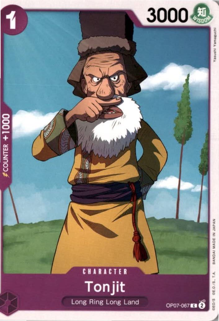 Tonjit #OP07-067 - 500 Years in the Future - One Piece Card Game - Common - Near Mint