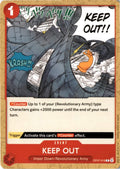 Keep Out #OP07-018 - 500 Years in the Future - One Piece Card Game - Common - Near Mint