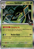 Team Rocket's Spidops #020/182 - Destined Rivals - Pokemon - Rare - Near Mint