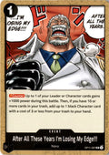 After All These Years I'm Losing My Edge!!! #OP11-097 - A Fist of Divine Speed - One Piece Card Game - Uncommon - Near Mint