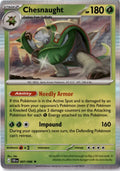 Chesnaught #007/86 - Chaos Rising - Pokemon - Rare - Near Mint