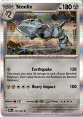 Steelix #125/182 - Paradox Rift - Pokemon - Rare - Near Mint