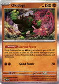 Okidogi #057/131 - Prismatic Evolutions - Pokemon - Rare - Near Mint