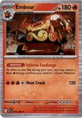 Emboar #013/86 - White Flare - Pokemon - Rare - Near Mint