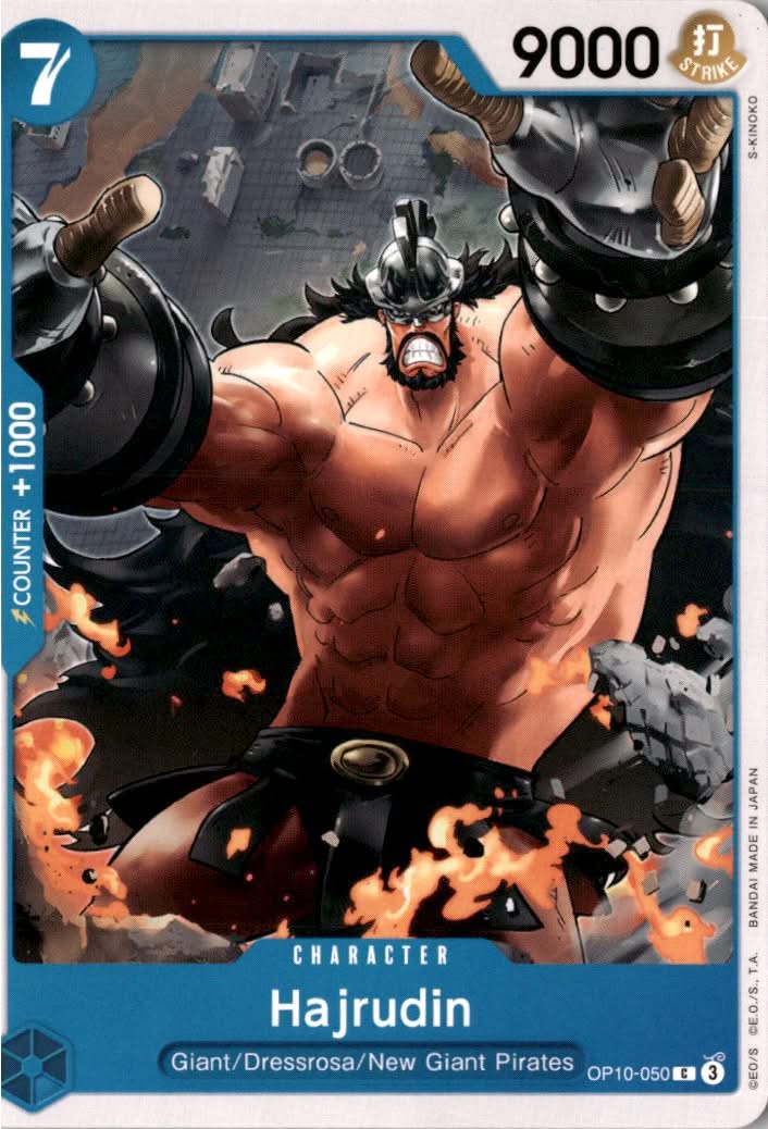 Hajrudin #OP10-050 - Royal Blood - One Piece Card Game - Common - Near Mint