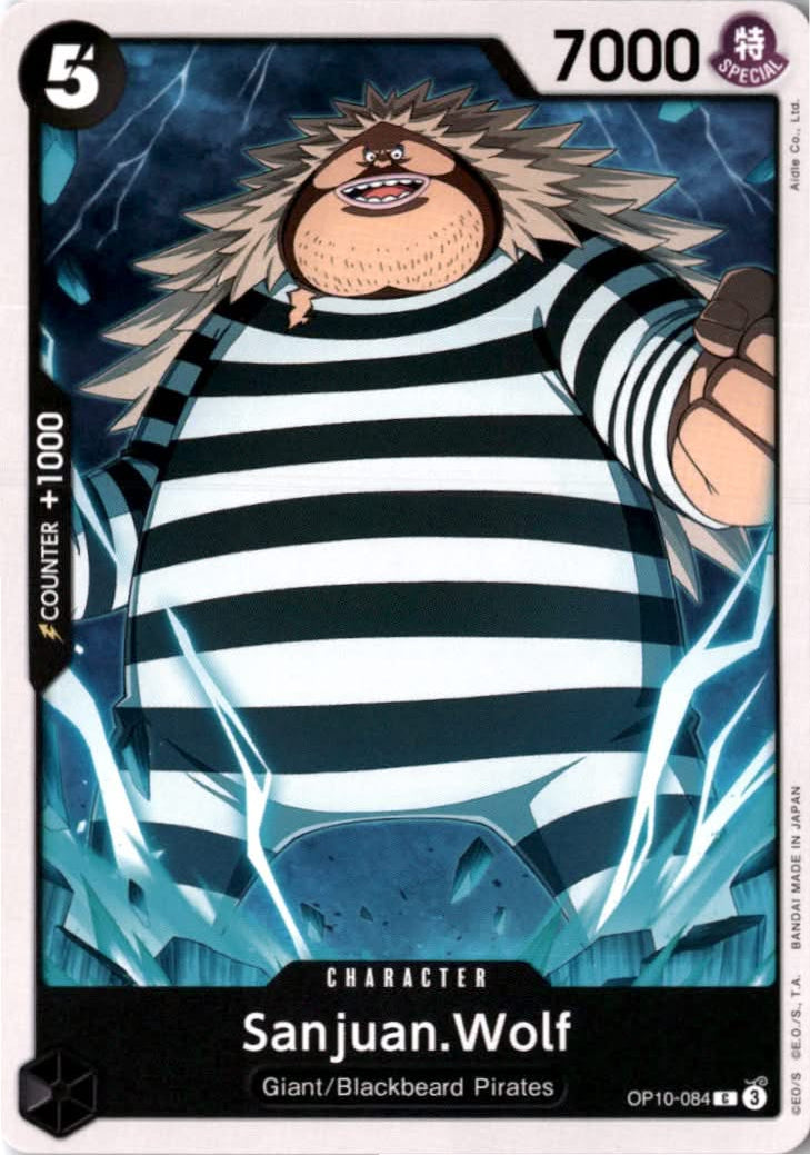 Sanjuan.Wolf #OP10-084 - Royal Blood - One Piece Card Game - Common - Near Mint
